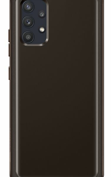 Чехол Samsung Soft Clear Cover A32 чёрный (EF-QA325TBEGRU)