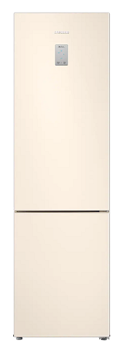 Холодильник с морозильником Samsung RB37A5491EL/WT бежевый