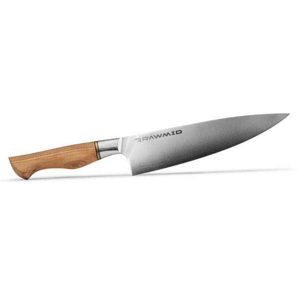 Шеф-нож RAWMID Classic RCK-21, 21 см, ручка «Оливковое дерево»