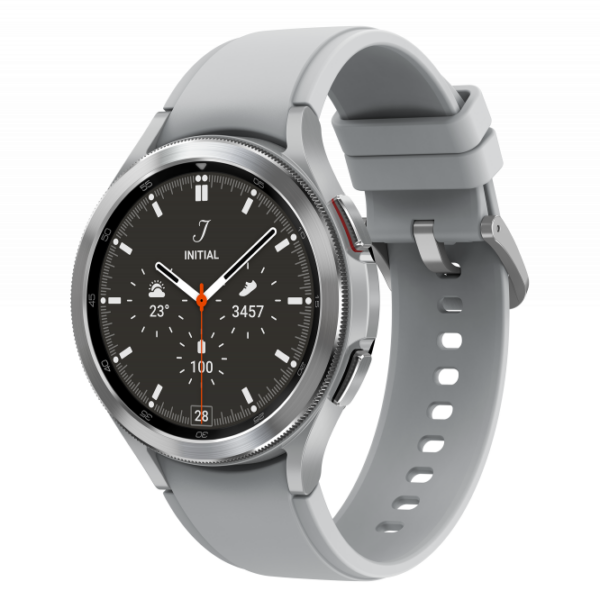 Умные часы Samsung Galaxy Watch4 Classic 46мм серебро (SM-R890NZSACIS)