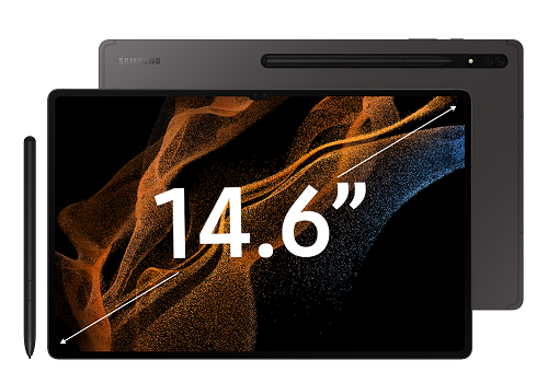 Планшет Samsung Galaxy Tab S8 Ultra LTE 128 Гб графит (SM-X906BZAASER)