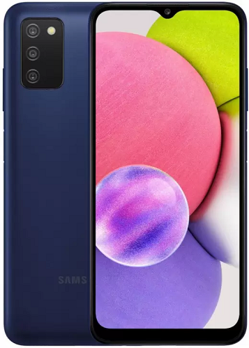 Смартфон Samsung Galaxy A03s 32Gb синий (SM-A037F/DS)