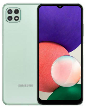 Смартфон Samsung Galaxy A22s 5G 128 Гб зеленый (SM-A226BLGVSER)