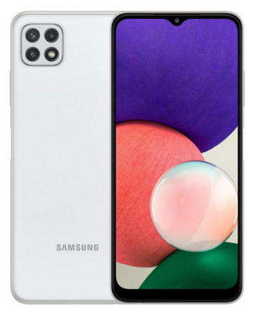 Смартфон Samsung Galaxy A22s 5G 128 Гб белый (SM-A226BZWVSER)