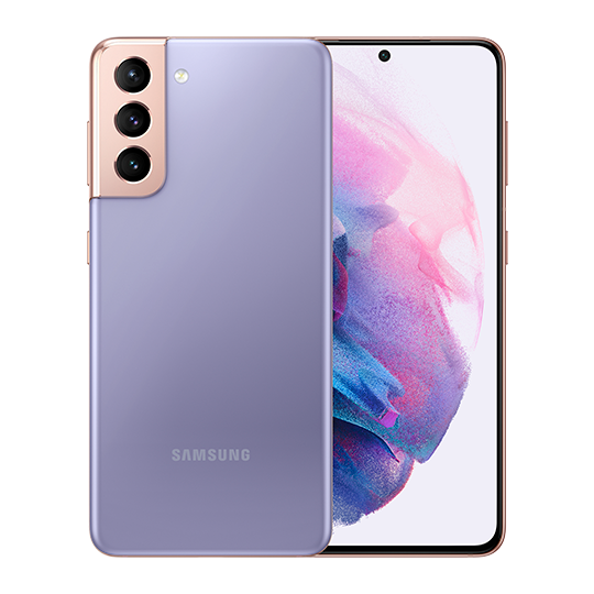 Смартфон Samsung Galaxy S21 5G 128Гб фиолетовый фантом (SM-G991BZVDSER)
