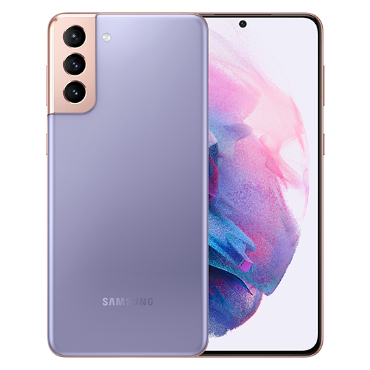 Смартфон Samsung Galaxy S21+ 5G 128Гб фиолетовый фантом (SM-G996BZVDSER)