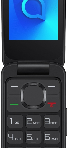 Мобильный телефон Alcatel 2053D Черный «Хорошее состояние»