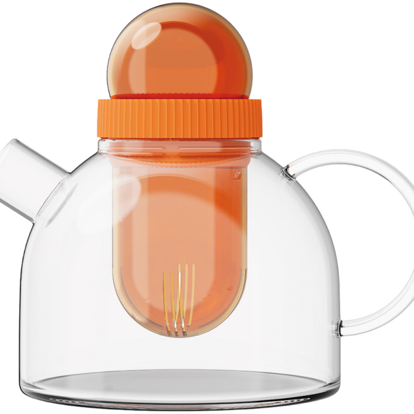 Заварочный чайник KissKissFish BoogieWoogie Teapot Оранжевый