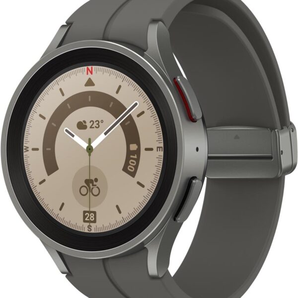 Часы Samsung Galaxy Watch5 Pro 45 mm Серый титан (SM-R920)