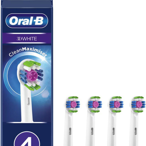 Насадка для электрической зубной щетки Oral-B Cross Action CleanMaximiser Белая 4шт