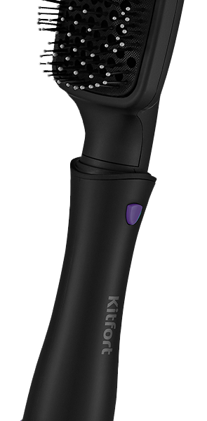 Фен-щетка Kitfort КТ-3236-1 4 в 1 Черно-фиолетовый