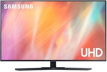 50" Телевизор Samsung UE50AU7500U 2021 LED, HDR, черный (KZ)