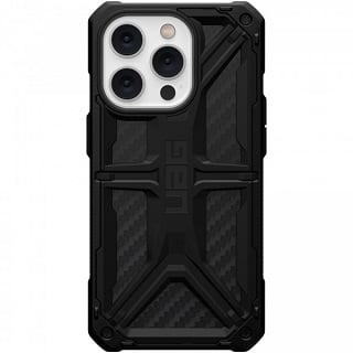 Противоударная пластиковая накладка UAG Monarch для iPhone 14 Pro карбон черная