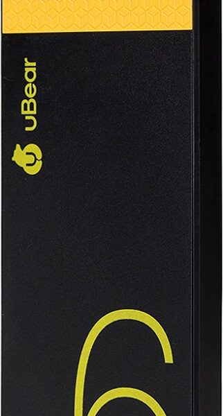 Внешний аккумулятор uBear Light 6000mAh Black-Yellow