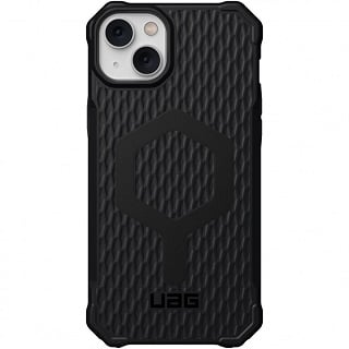 Противоударная пластиковая накладка UAG Essential Armor MagSafe для iPhone 14 Plus черная
