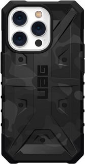 Противоударная пластиковая накладка UAG PATFINDER для iPhone 14 Pro черный комуфляж