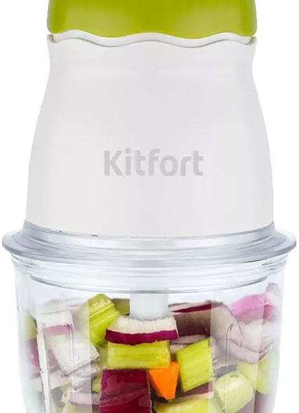 Измельчитель Kitfort КТ-3064-2 Бело-салатовый