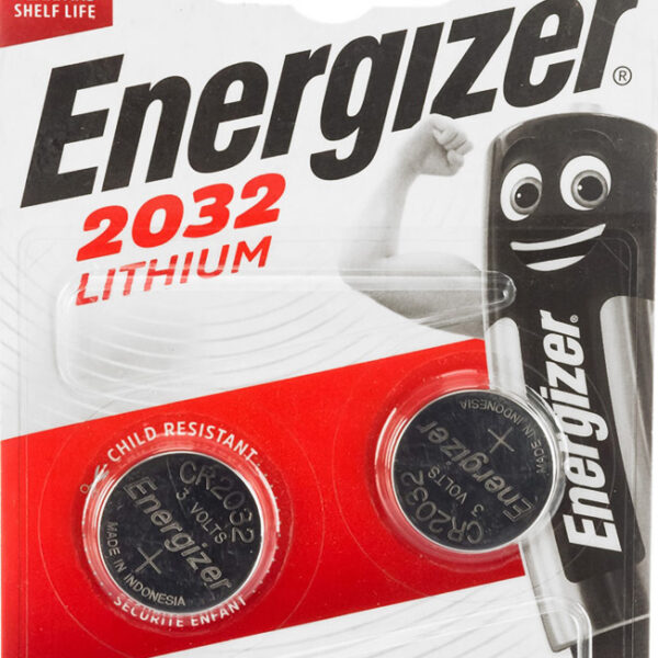 Батарея Energizer CR2032 Lithium E301021404 2 шт