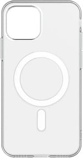 Пластиковая накладка Clear Case MagSafe для iPhone 14 прозрачная