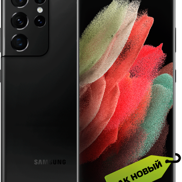 Смартфон Samsung Galaxy S21 Ultra 12/128Gb Черный «Как новый»