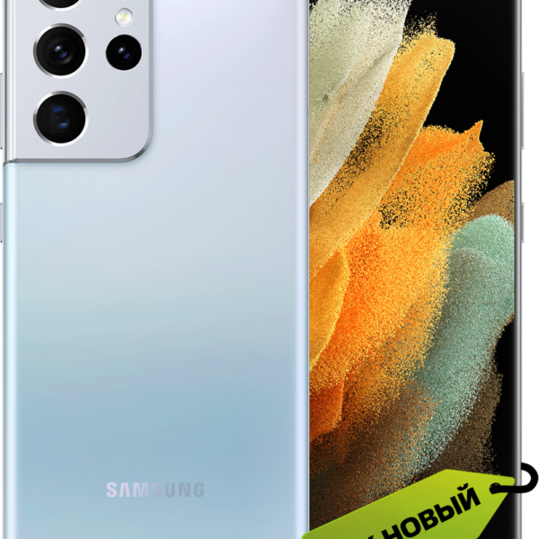 Смартфон Samsung Galaxy S21 Ultra 12/128Gb Серебристый «Как новый»