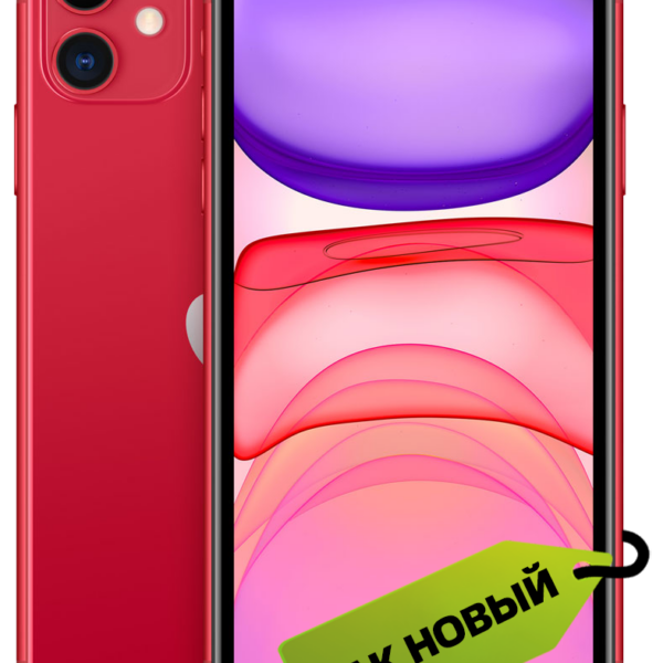 Смартфон Apple iPhone 11 64Gb Красный «Как новый»