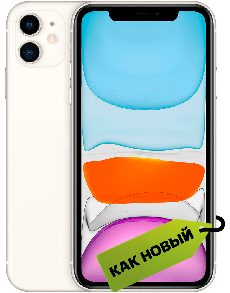 Смартфон Apple iPhone 11 64Gb Белый «Как новый»