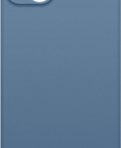 Чехол-накладка Borasco iPhone 14 Plus Microfiber Синий