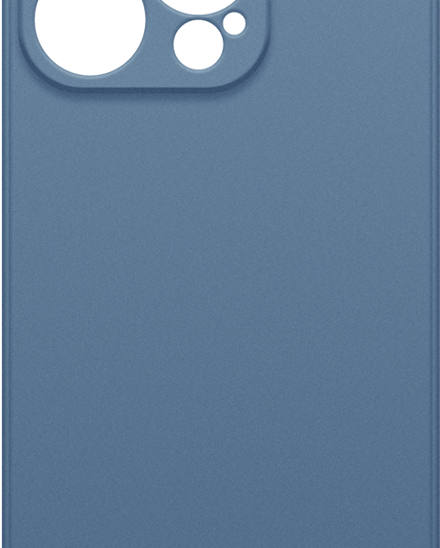 Чехол-накладка Borasco iPhone 14 Pro Microfiber Синий