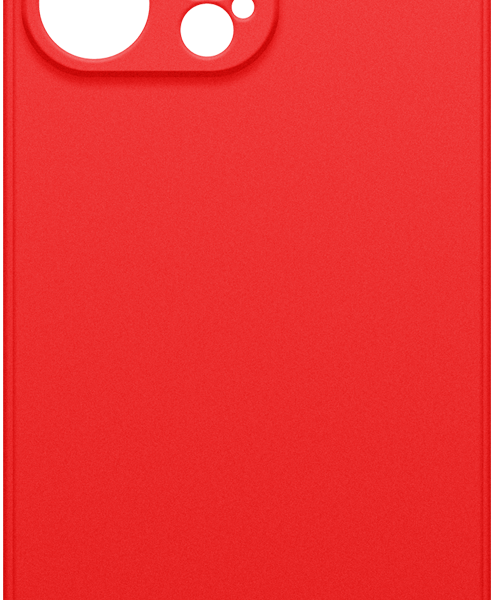 Чехол-накладка Borasco iPhone 14 Pro Max Microfiber Красный