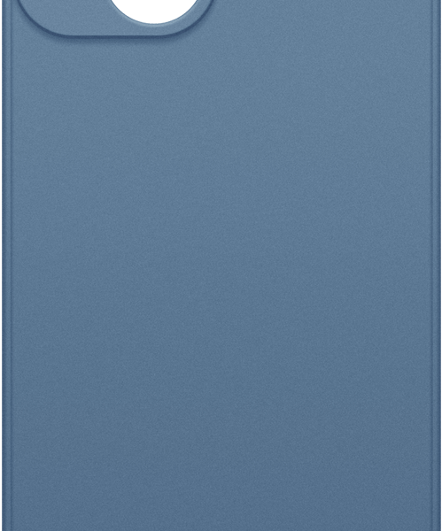 Чехол-накладка Borasco iPhone 14 Microfiber Синий