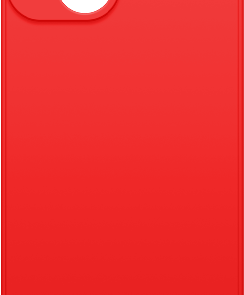 Чехол-накладка Borasco iPhone 14 Plus Microfiber Красный