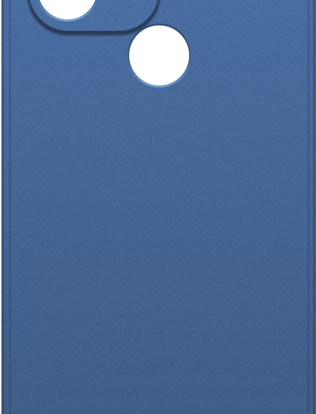 Чехол-накладка Borasco Xiaomi Redmi A1+ Microfiber Синий