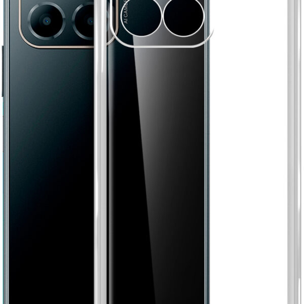 Чехол-накладка Borasco iPhone 14 Pro Bumper Case Прозрачный