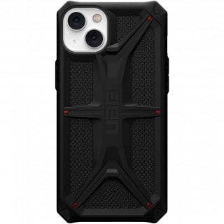 Противоударная пластиковая накладка UAG Monarch для iPhone 14 Plus кевлар черная