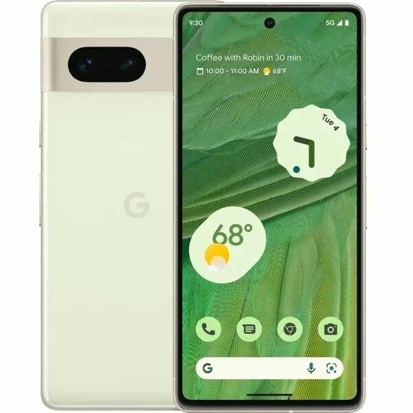 Мобильный телефон Google Pixel 7 8/128Gb lemongrass (лемонграсс) Global
