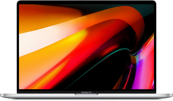 Apple MacBook Pro 16" (6 Core i7 2,6 ГГц, 16 ГБ, 512 ГБ SSD, AMD Radeon Pro 5300M, Touch Bar) silver MVVL2