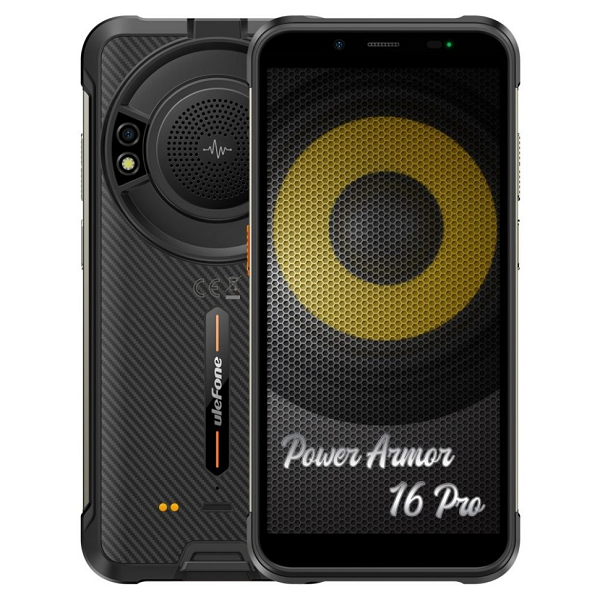 Мобильный телефон Ulefone Power Armor 16 Pro 4/64Gb black (черный)