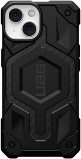 Противоударная пластиковая накладка UAG Monarch Pro MagSafe для iPhone 14 карбон черная