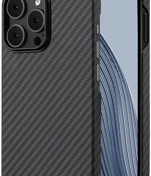 Чехол-накладка Pitaka MagEZ Case 3 iPhone 14 Pro 6.1 Черно-серый