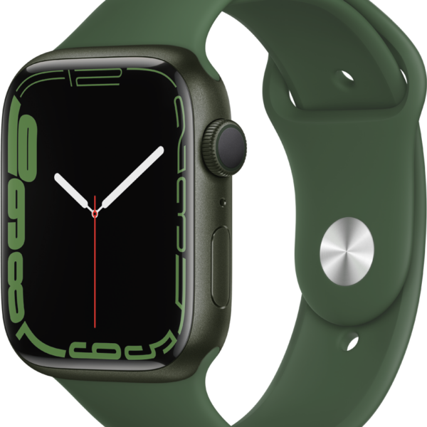 Часы Apple Watch Series 7 GPS 45мм MKN73 корпус из алюминия зеленый+ремешок Зеленый