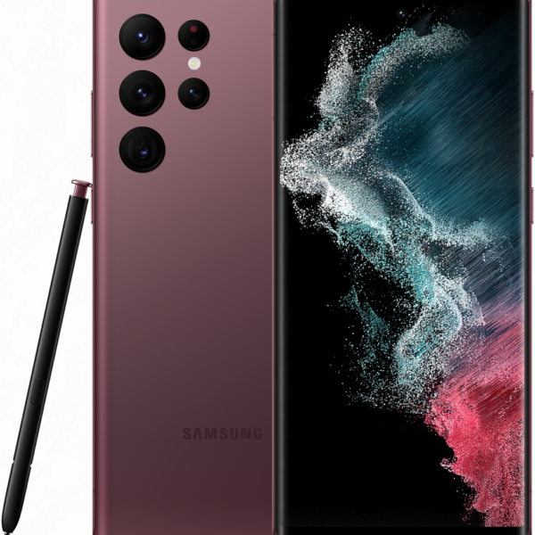 Смартфон Samsung Galaxy S22 Ultra 12/512Gb Бургунди (SM-S908)