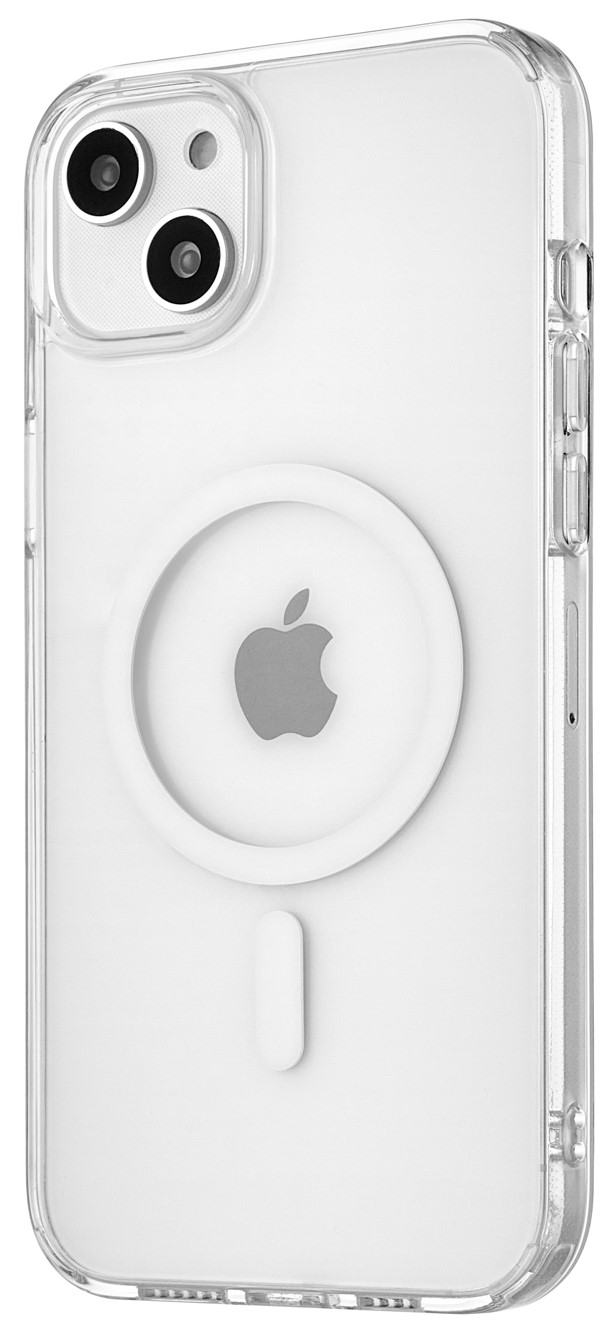 Чехол-накладка uBear Real Mag Case для iPhone 14 MagSafe Прозрачный (CS167TT61RL-I22M)