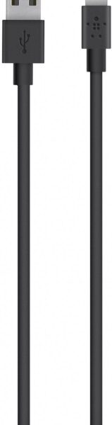 Дата-кабель Belkin 8-pin Apple Lightning 1.2м F8J023bt04-BLK Black