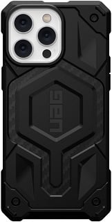 Противоударная пластиковая накладка UAG MONARCH Pro MagSafe для iPhone 14 Pro Max ккарбон черный