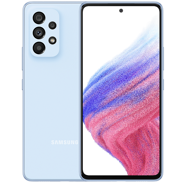 Мобильный телефон Samsung Galaxy A53 5G 8/256 голубой KZ