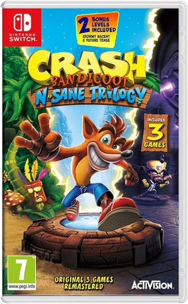 Crash Bandicoot N-Sane Trilogy (Nintendo Switch)