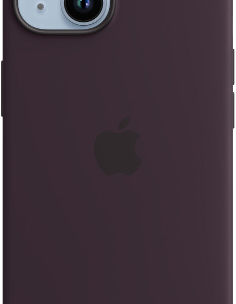 Чехол-накладка Apple iPhone 14 Silicone Case with MagSafe Сливовый