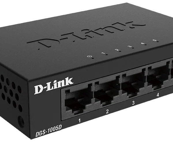 Коммутатор D-Link DGS-1005D/J Черный