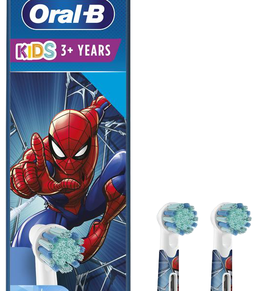 Насадка для электрической зубной щетки Oral-B Spiderman EB10S 2шт